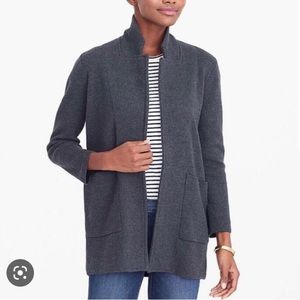 J Crew Open Sweater Blazer